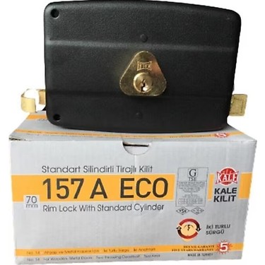 KALE SİLİNDİRLİ 157 A ECO 2 TURLU TİRAJLI KİLİT 70 MM